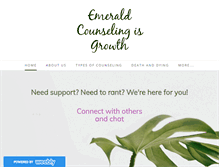 Tablet Screenshot of emeraldcounseling.com